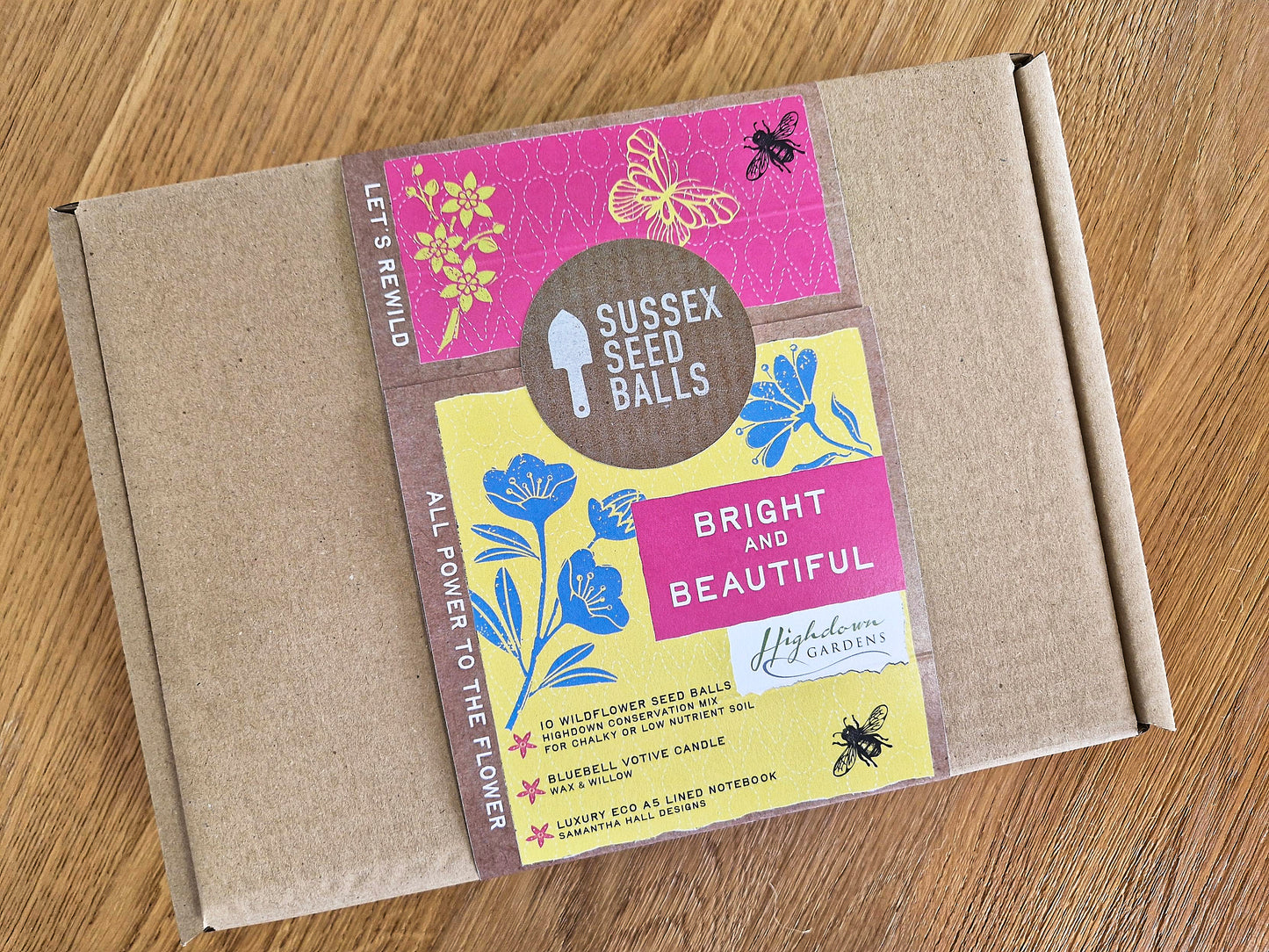 Sussex Seed Balls "Bright & Beautiful" Gift Box