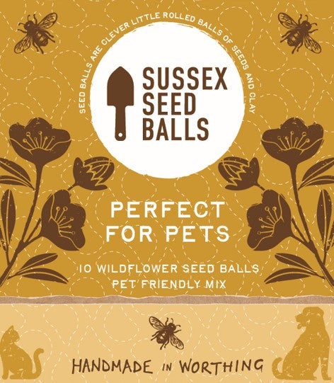 Pet-Friendly Seed Balls Gift Tube